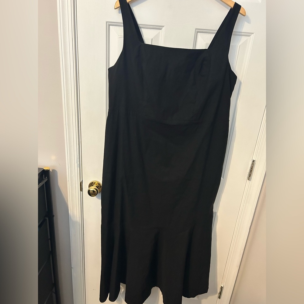 Anthro Black Dress